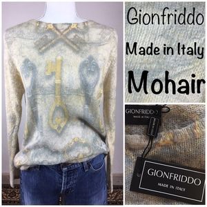 Gionfriddo Mohair Sweater Key Beige Small